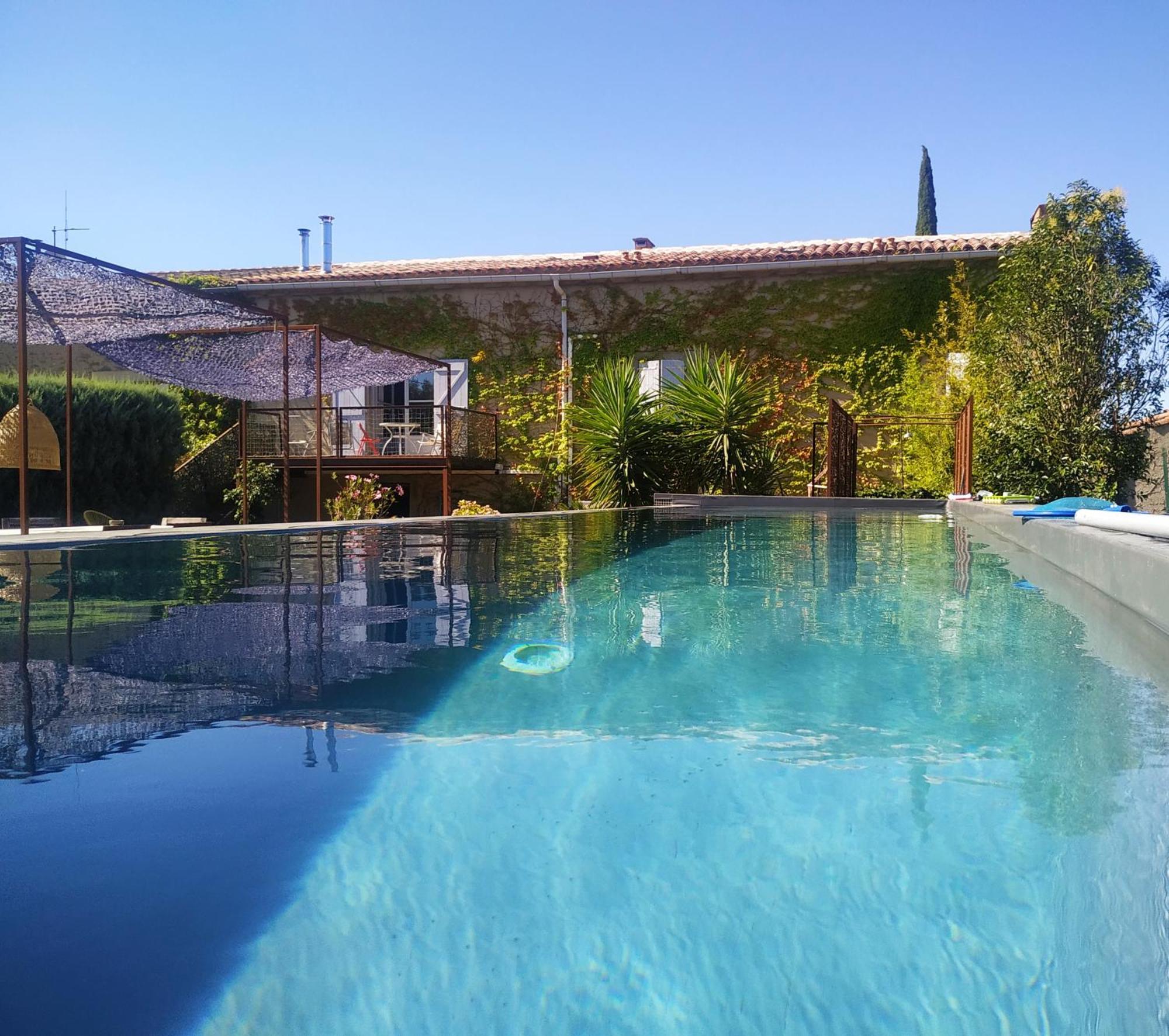 Les Grands Cypres - Chambres D'Hotes Conques-sur-Orbiel Luaran gambar