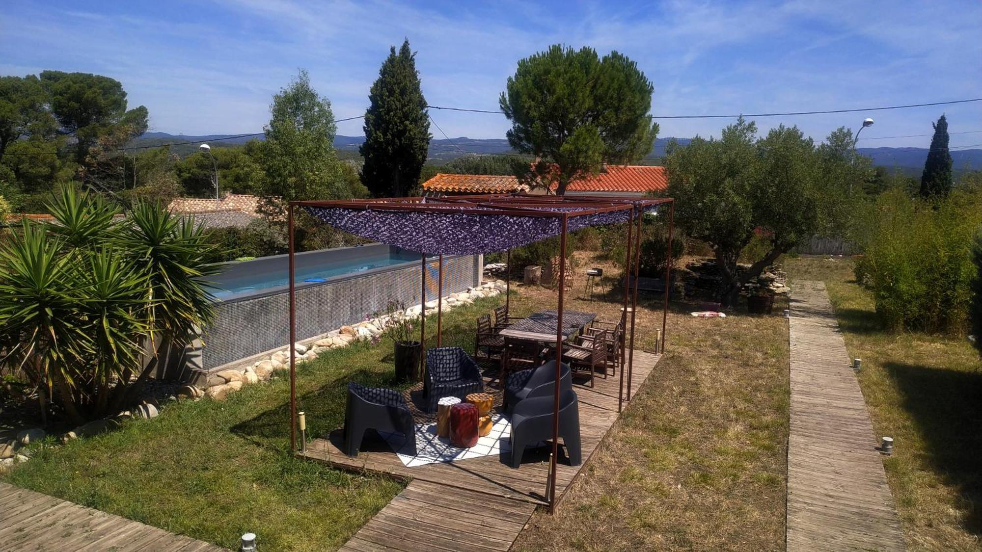 Les Grands Cypres - Chambres D'Hotes Conques-sur-Orbiel Luaran gambar